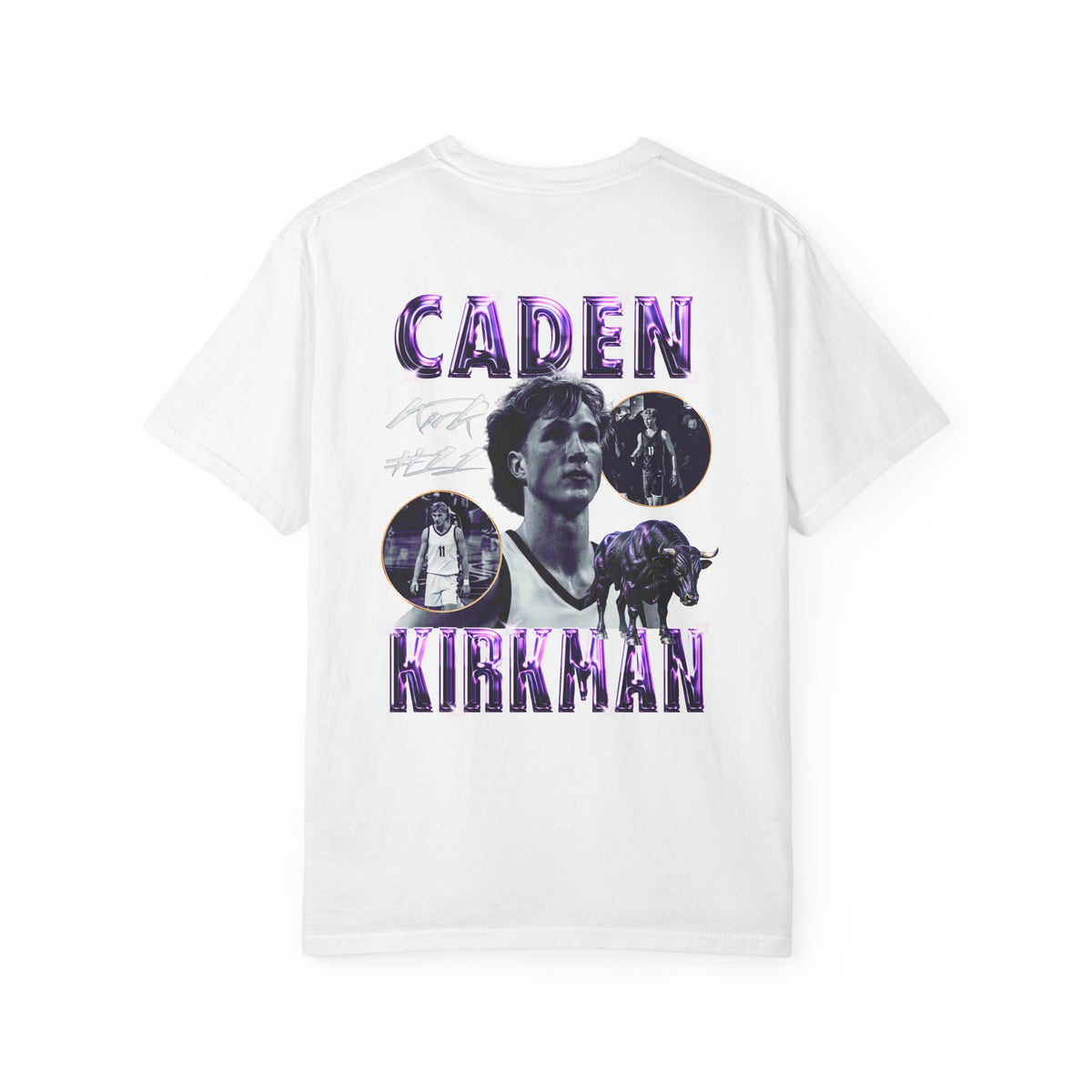 Caden Kirkman Logo Front & Back Premium Tee