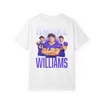 Amare Williams Logo Front & Back Premium Tee