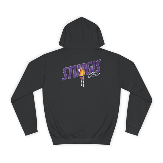 Olivia Sturgis Cursive Combo Colored Premium Hoodie