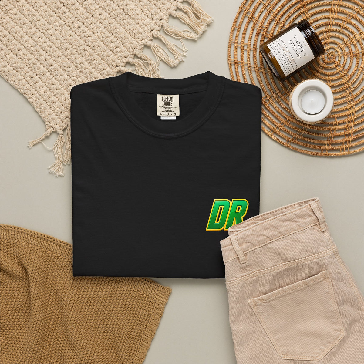 Diavian Robinson Logo Front & Back Premium Tee