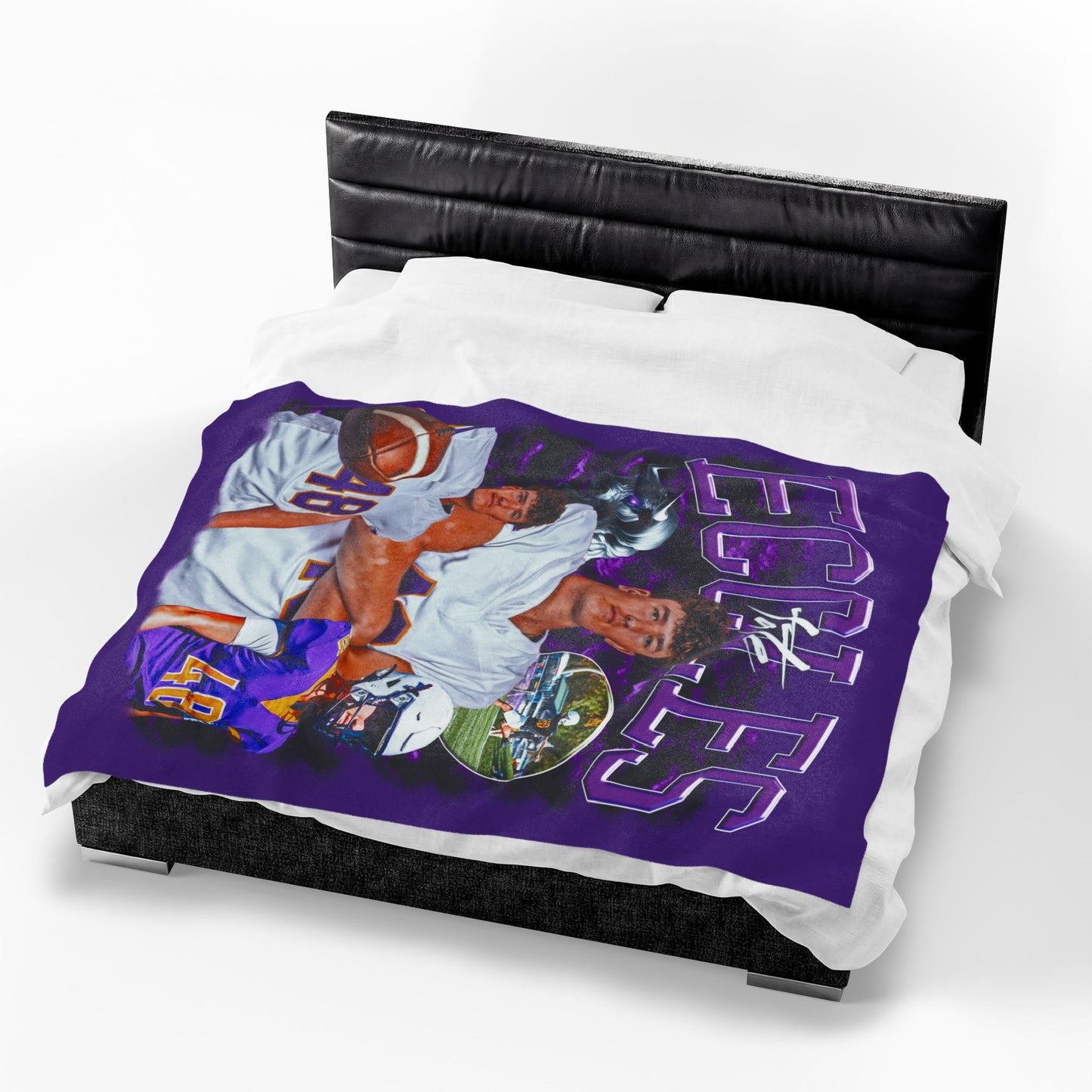 Tate Eccles 60"-80" Plush Blanket