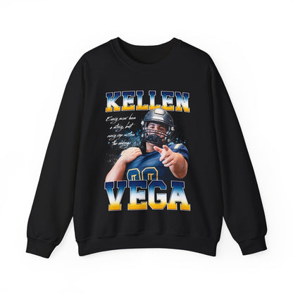 Kellen Vega Featured Quote Crewneck Sweatshirt