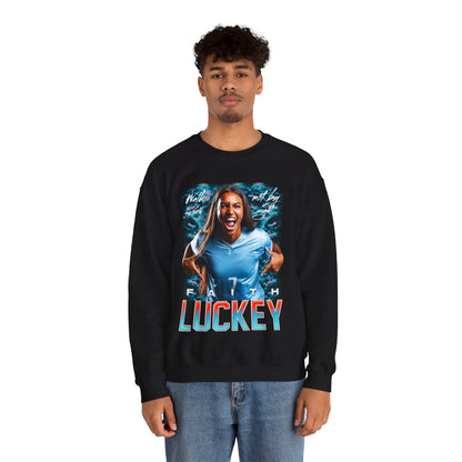 Faith Luckey Featured Quote Crewneck Sweatshirt