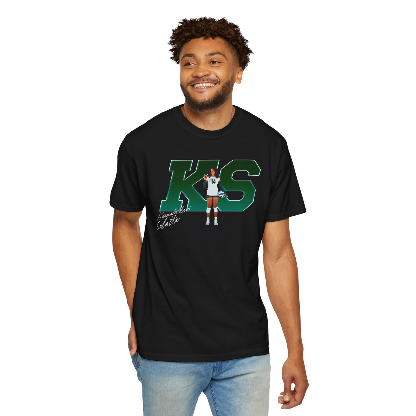 Keonahi'Ilani Solaita Big Initials Premium Tee