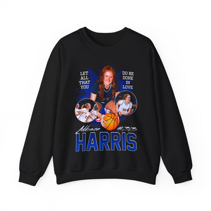 Addison Harris Featured Quote Crewneck Sweatshirt
