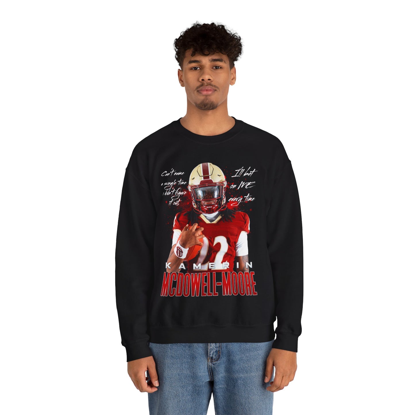 Kamerin McDowell-Moore Featured Quote Crewneck Sweatshirt