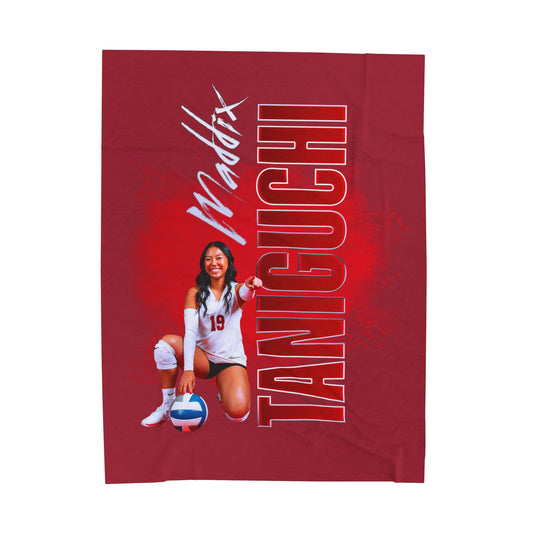 Maddix Taniguchi 60"-80" Plush Blanket