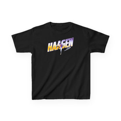 Ian Haagen Cursive Combo Colored Kids Tee