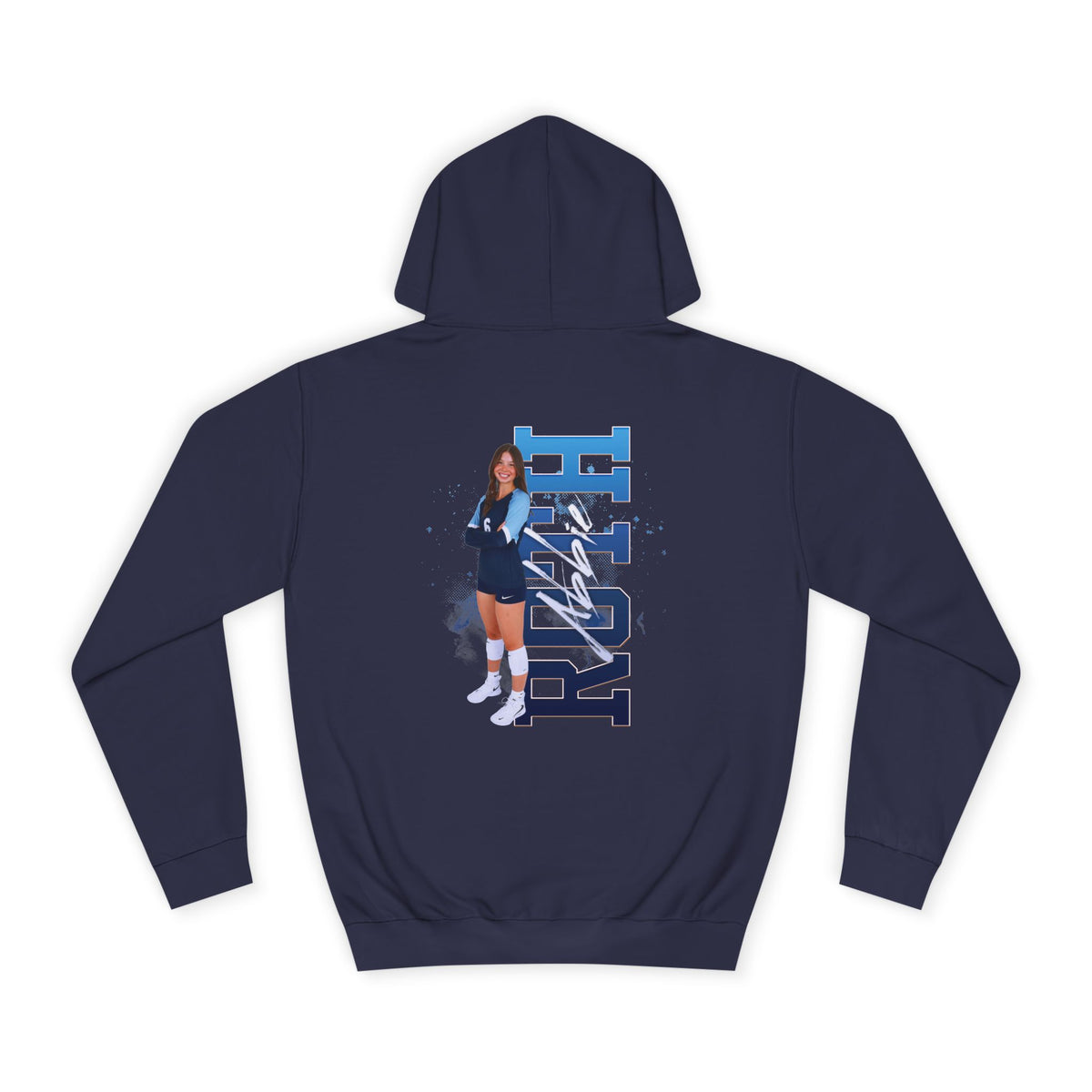 Abbie Roth Vertical Name Premium Hoodie