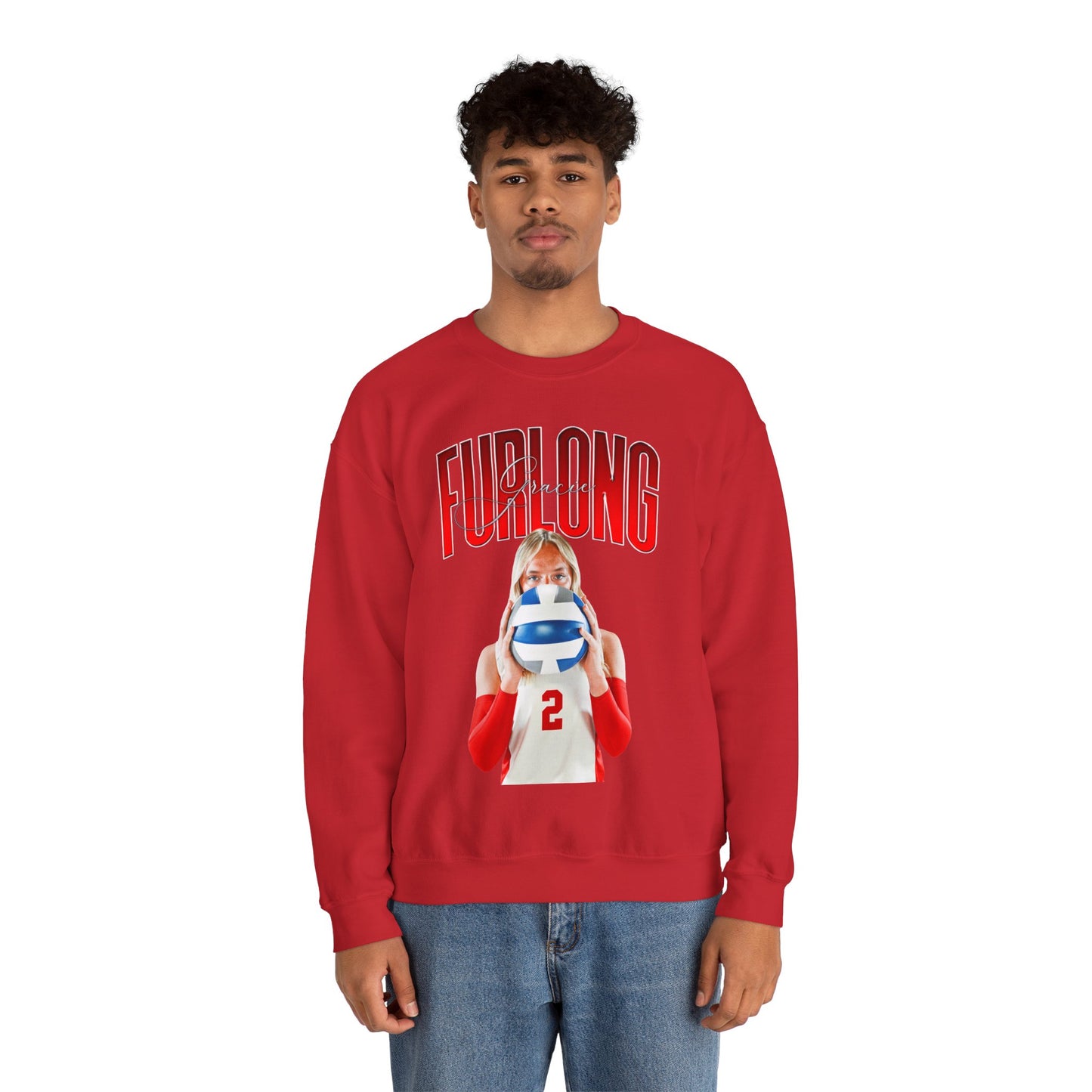 Gracie Furlong Big Last Name Crewneck Sweatshirt