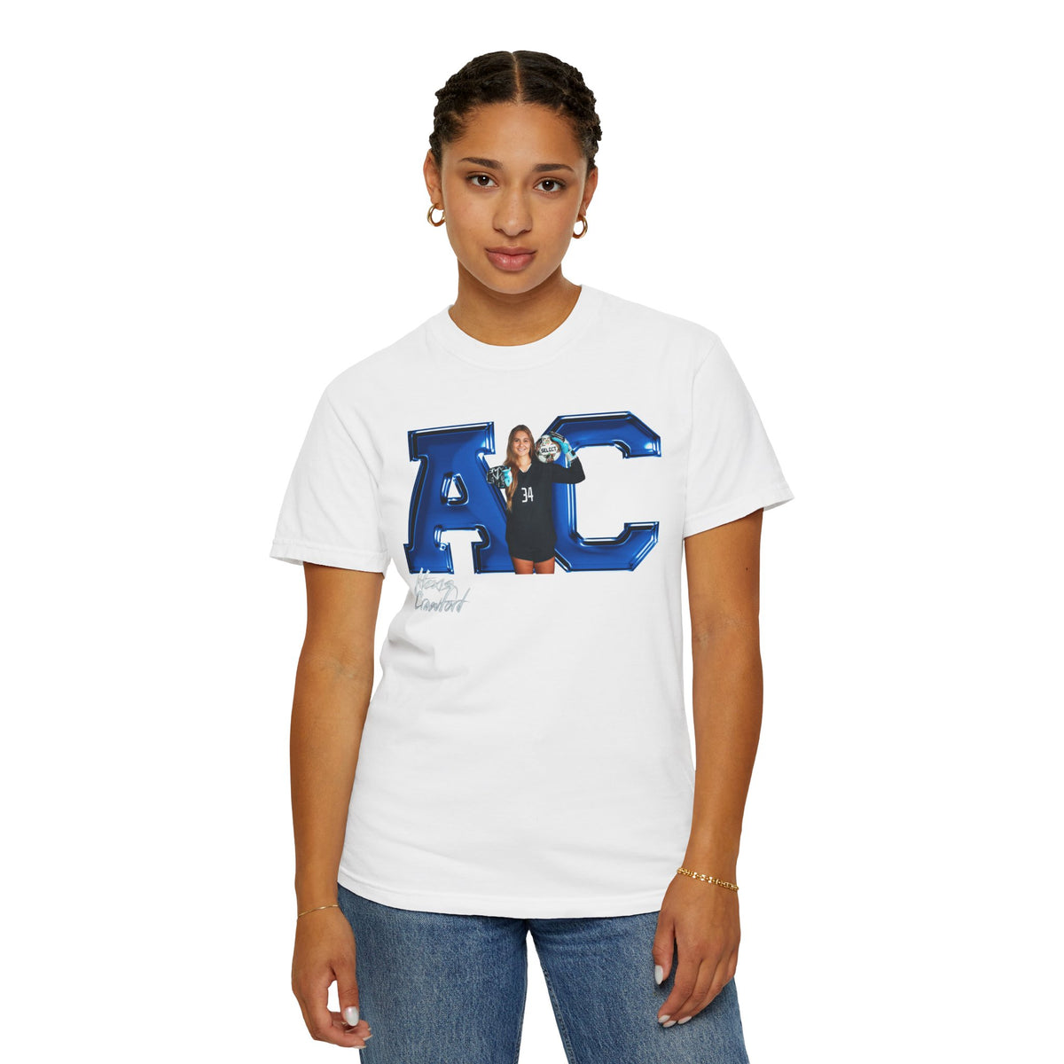 Alexis Crawford Big Initials Premium Tee