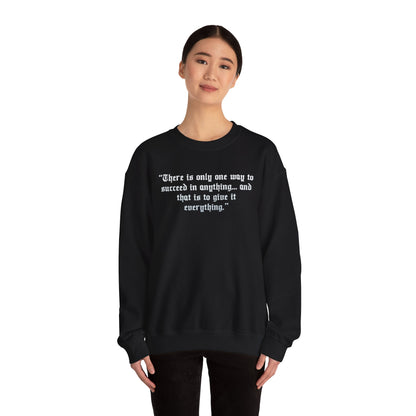 Charlie Earnhardt Quote Crewneck Sweatshirt