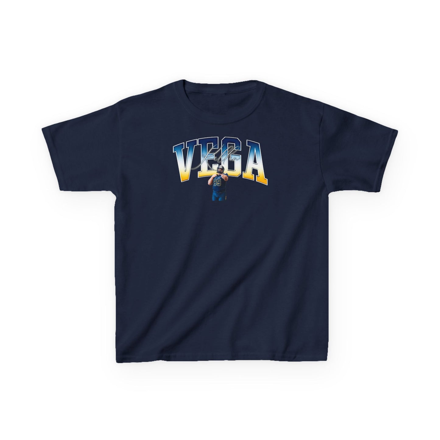 Kellen Vega Big Last Name Kids Tee