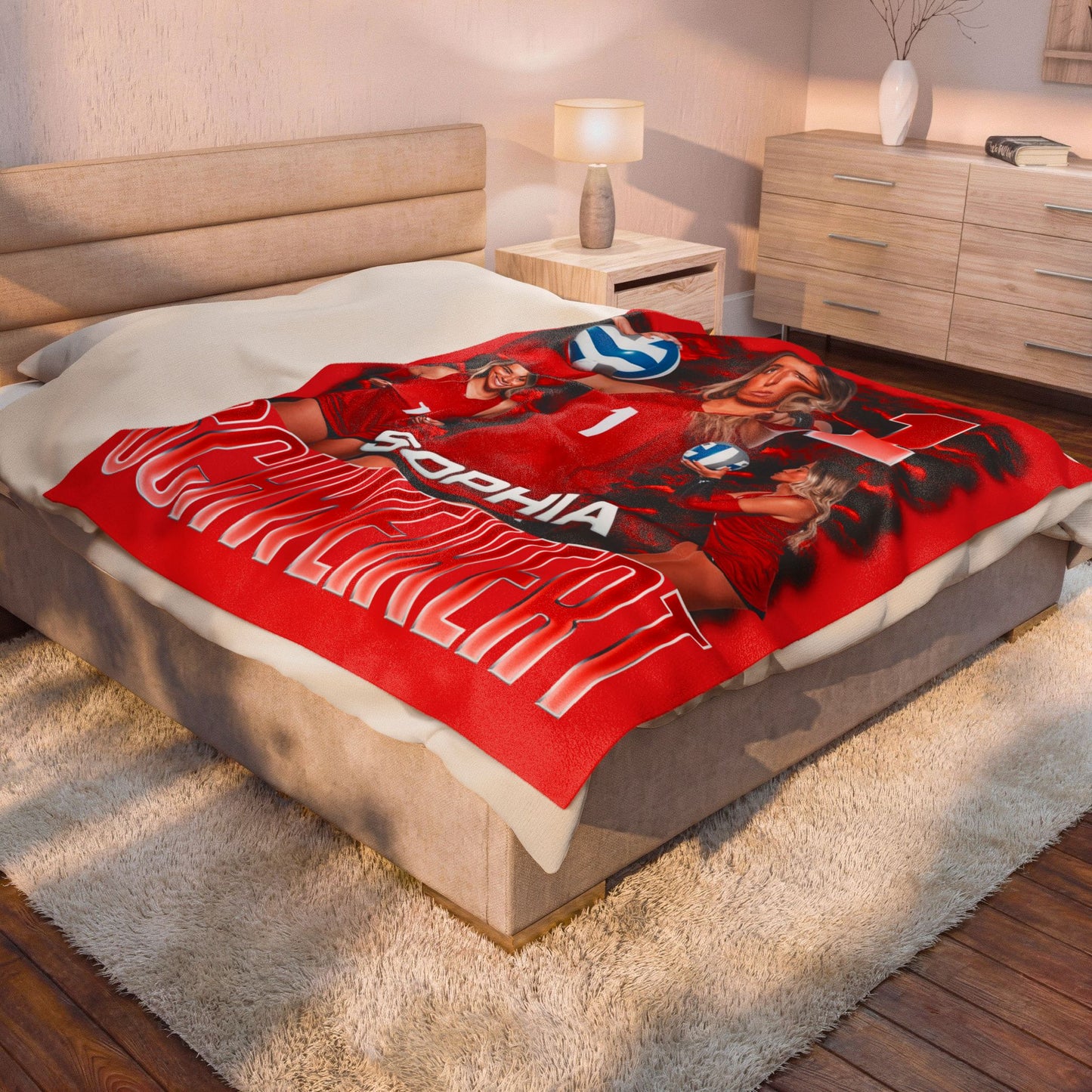 Sophia Schweikert 60"-80" Plush Blanket