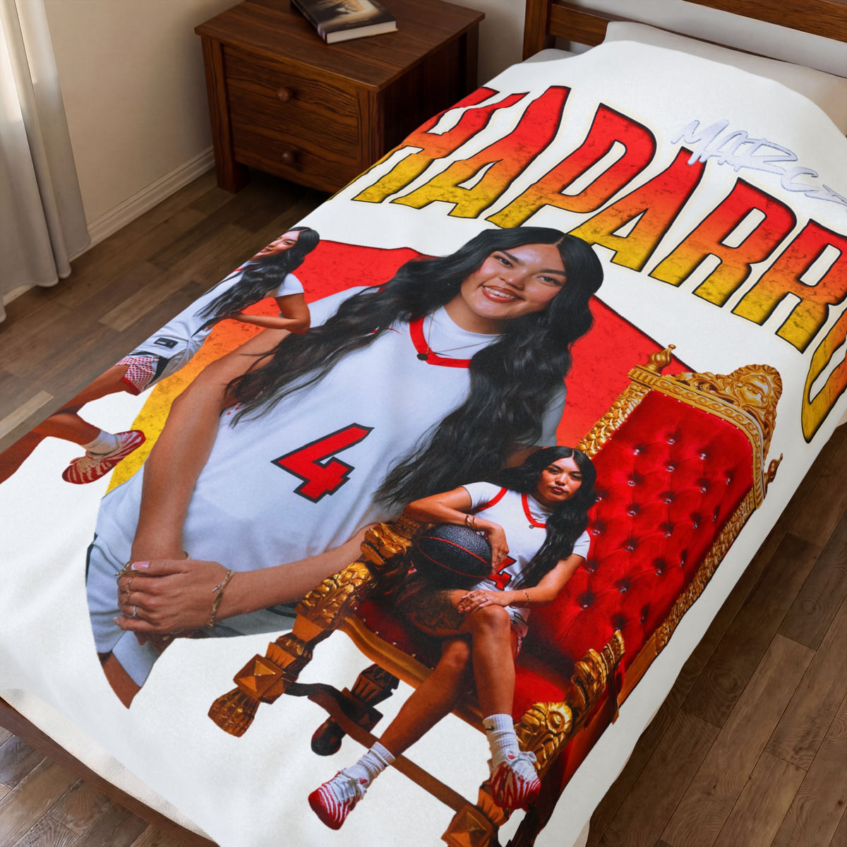 Marcelina Chaparro 60"-80" Plush Blanket