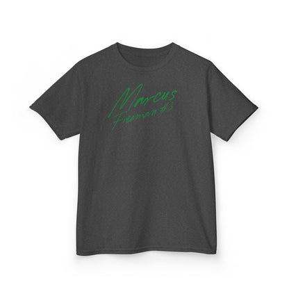 Marcus Freeman Cursive Name & Number Kids Tee