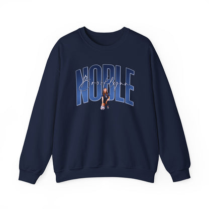 Brooklynn Noble Curved Combo Colored Crewneck Sweatshirt