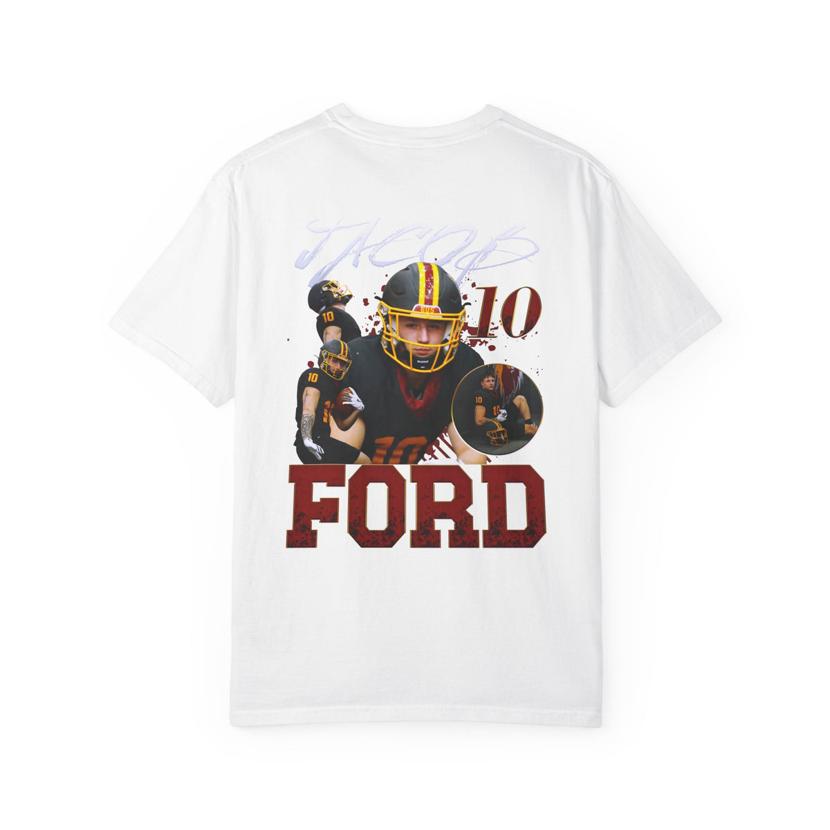 Jacob Ford Logo Front & Back Premium Tee