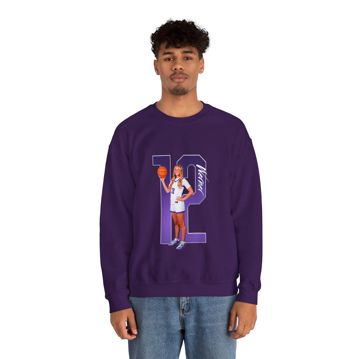 Mikayla Werner Player Icon Number Crewneck Sweatshirt