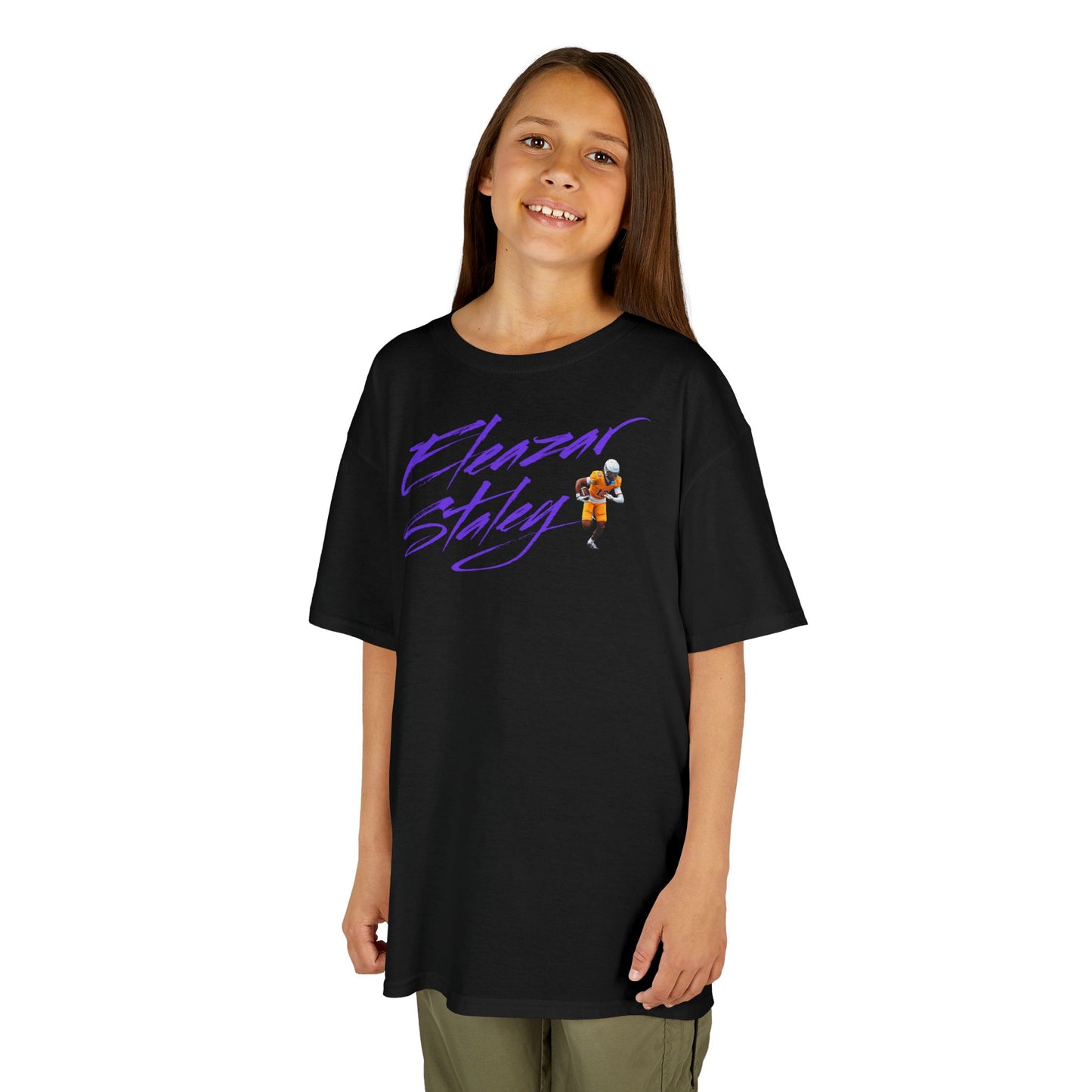 Eleazar Staley Cursive Kids Tee