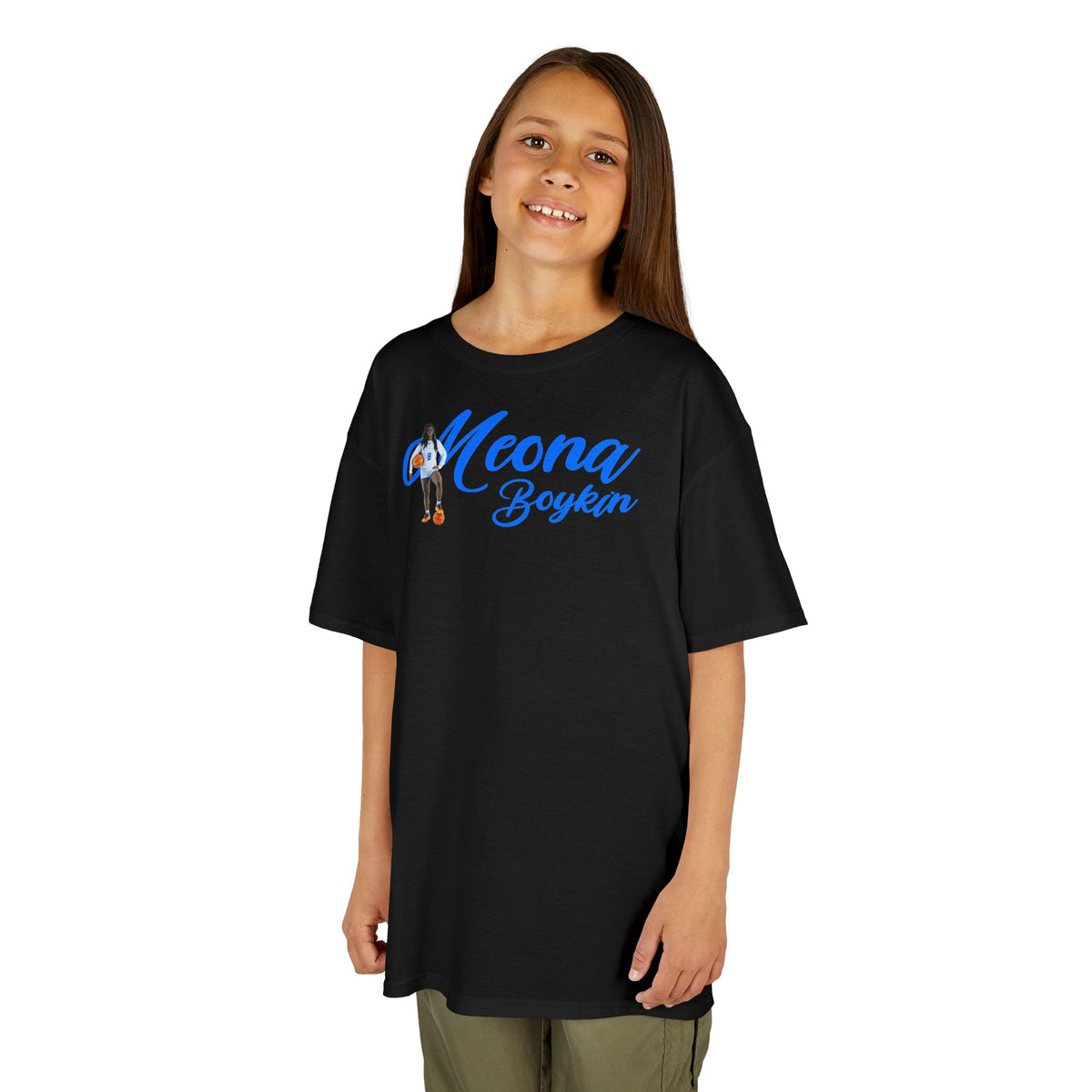 Meona Boykin Cursive Kids Tee