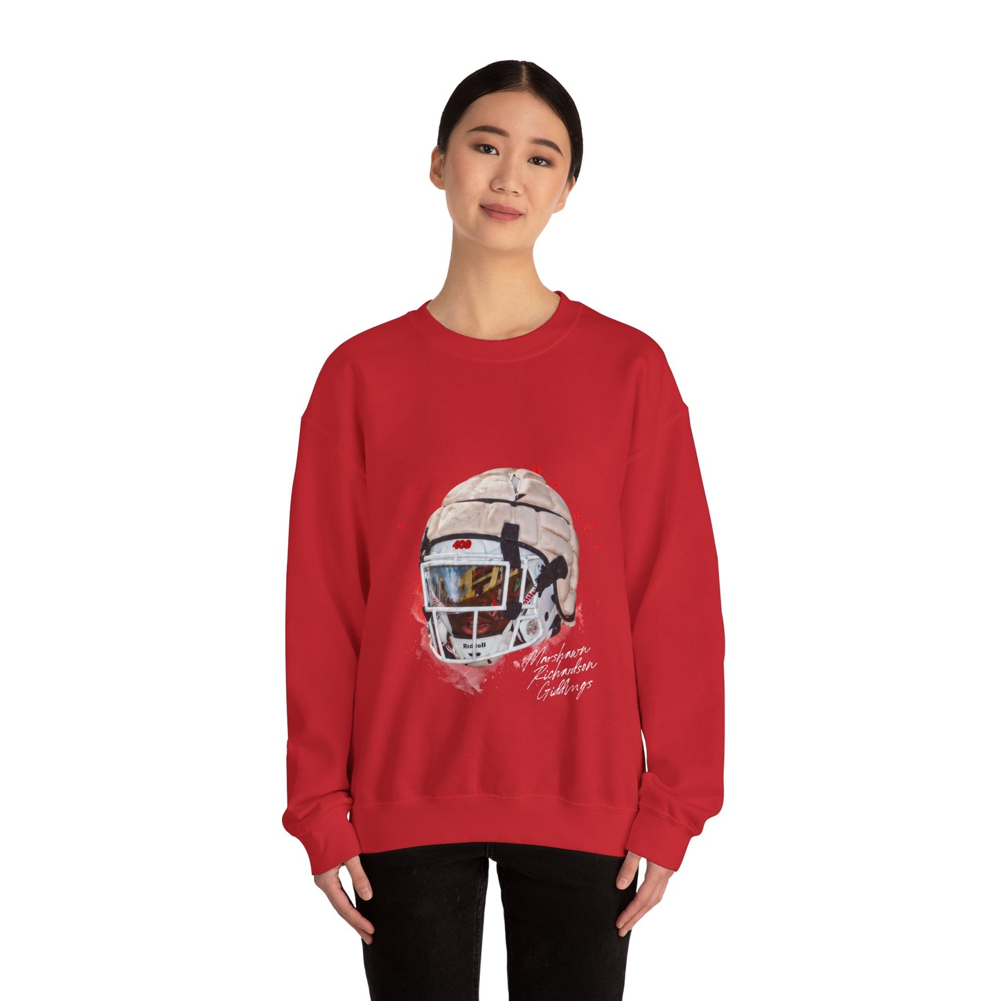 Marshawn Richardson-Giddings Big Head Crewneck Sweatshirt