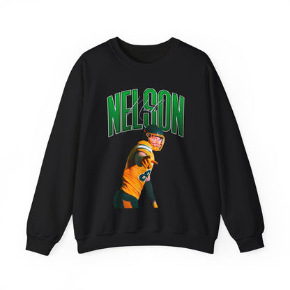 Noah Nelson Curved Combo Colored Crewneck Sweatshirt
