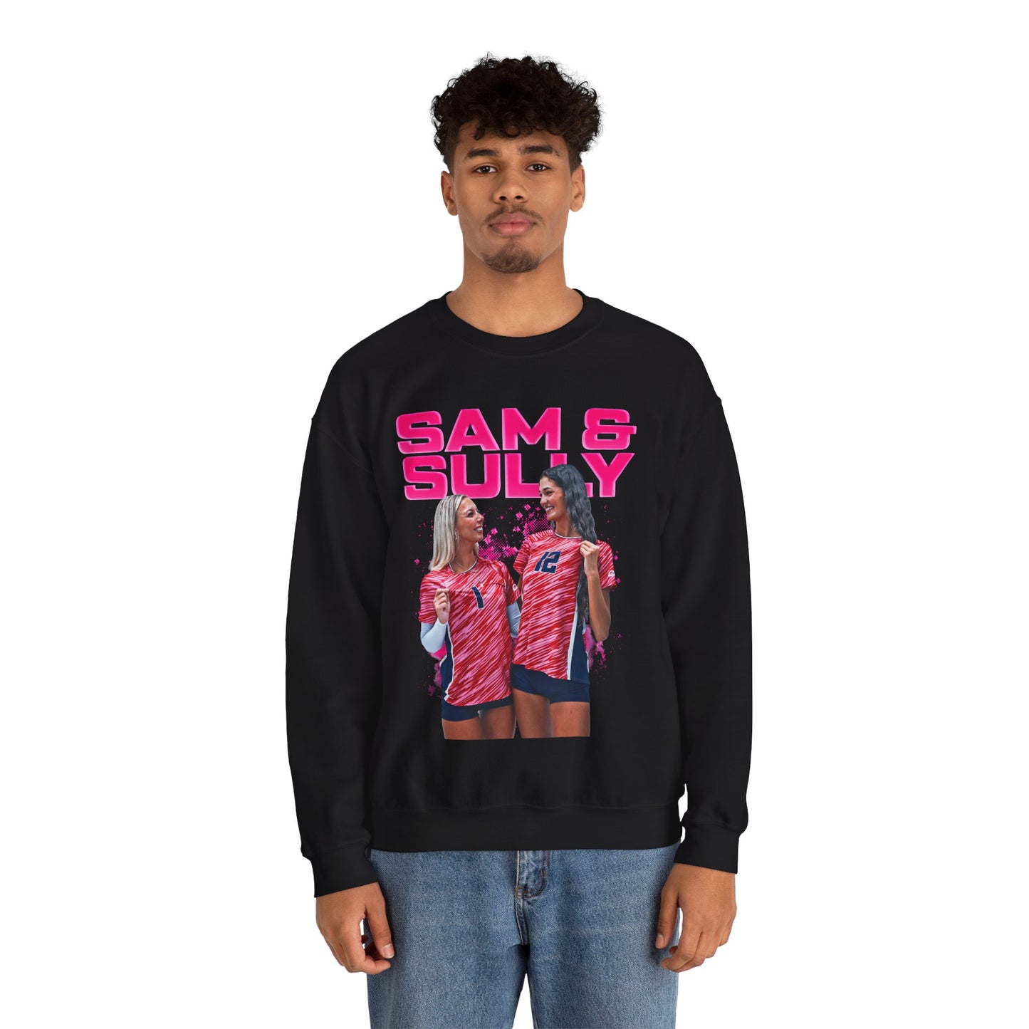 Sam & Sully Pink Crewneck Sweatshirt