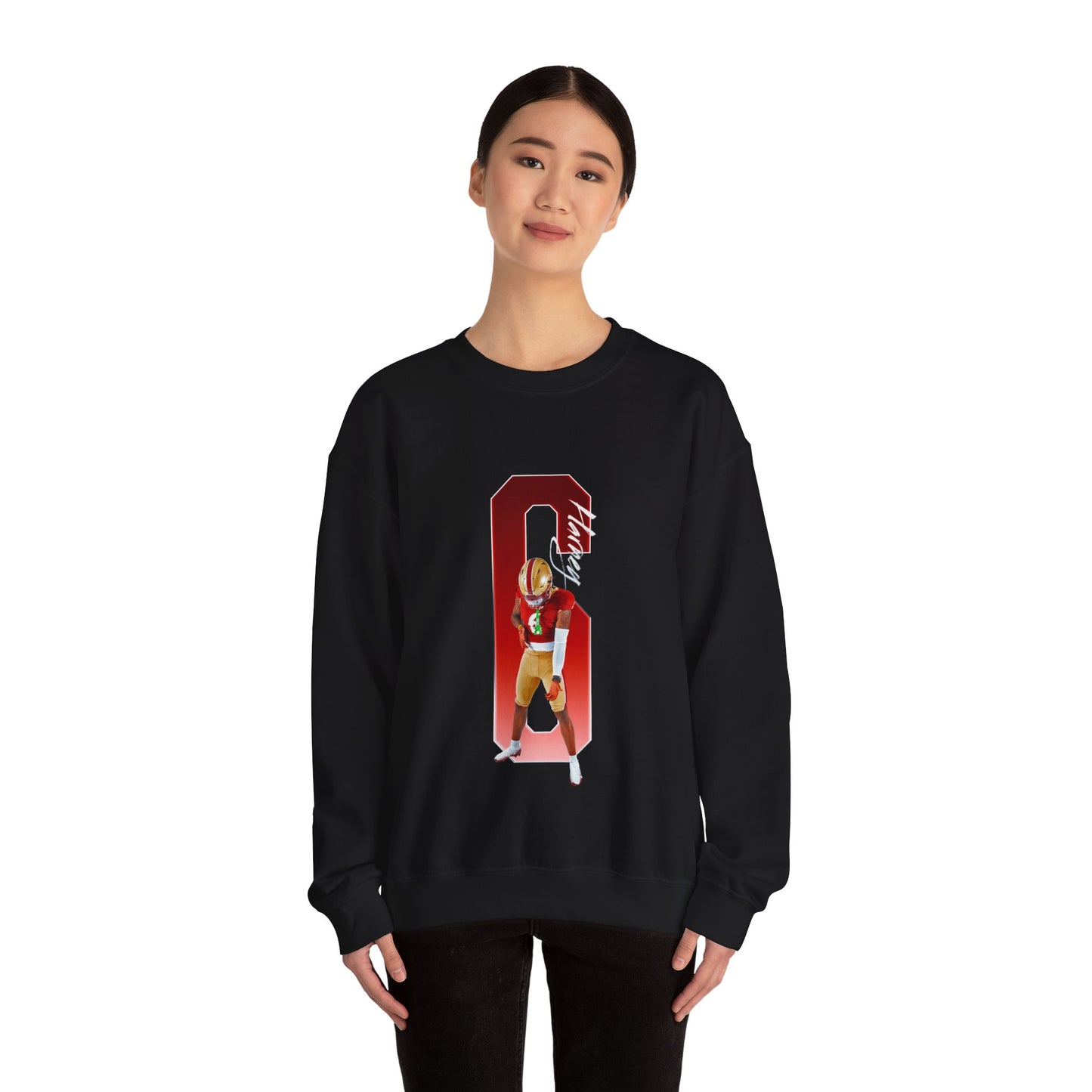 Mack Harney Player Icon Number Crewneck Sweatshirt