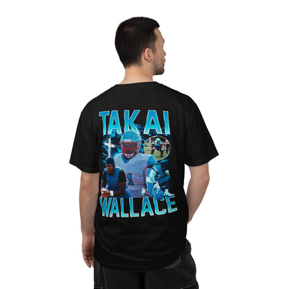 Takai Wallace Logo Front & Back Premium Tee