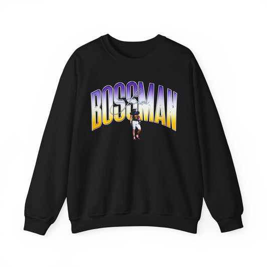 Sam Bossman Big Last Name Crewneck Sweatshirt