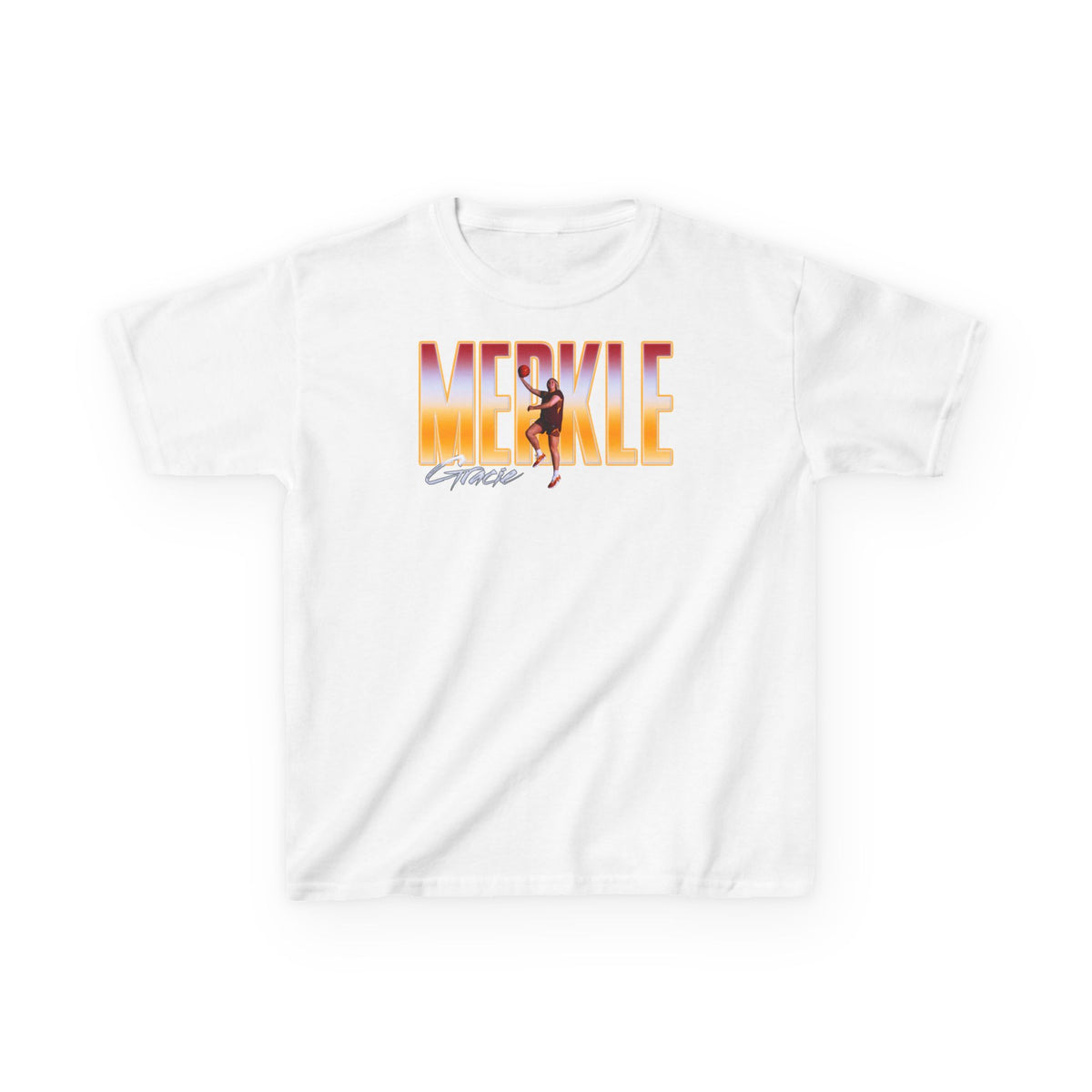 Gracie Merkle Big Last Name Kids Tee