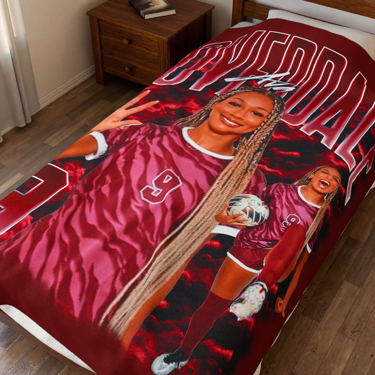 Ava Coverdale 60"-80" Plush Blanket