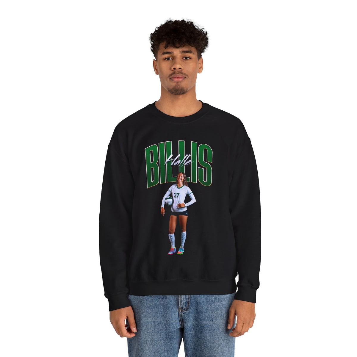 Halle Bills Athlete Glory Crewneck Sweatshirt