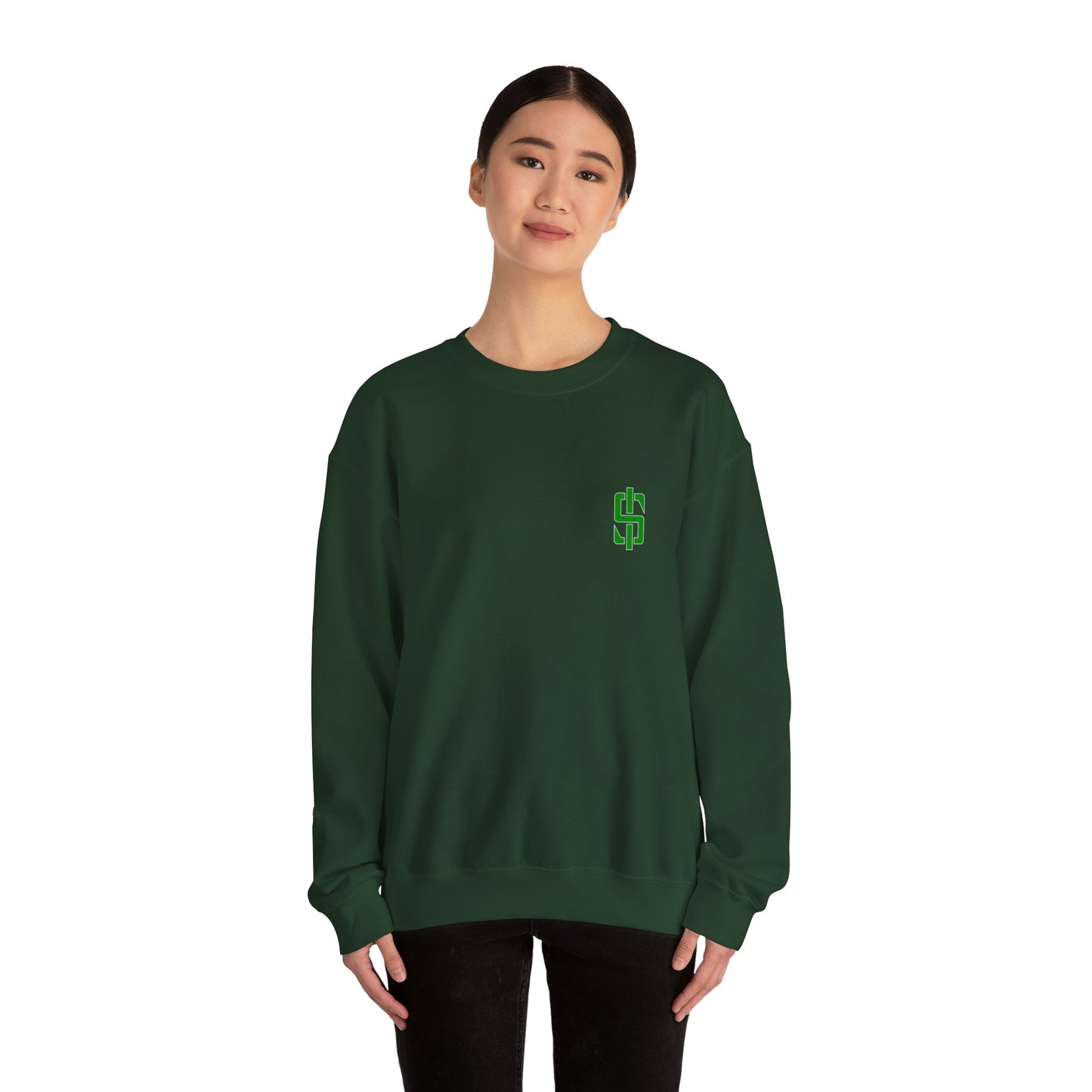Isiah Stromain Logo Front & Back Crewneck