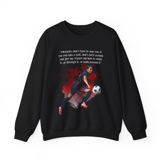 Charlotte Cuthbertson Featured Quote Crewneck Sweatshirt
