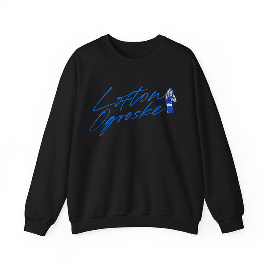 Lofton Ogroske Cursive Crewneck Sweatshirt