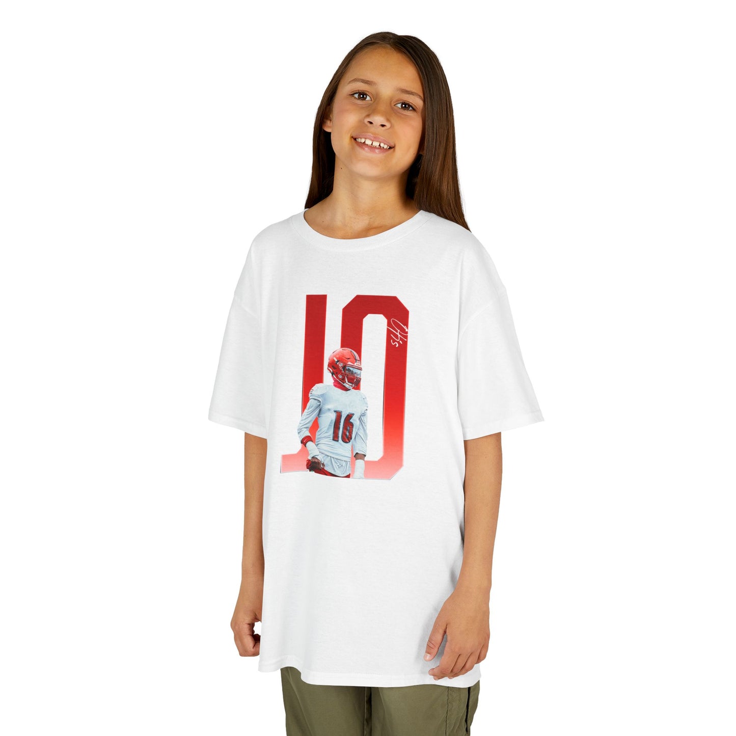 James Otis Player Icon Initials Kids Tee