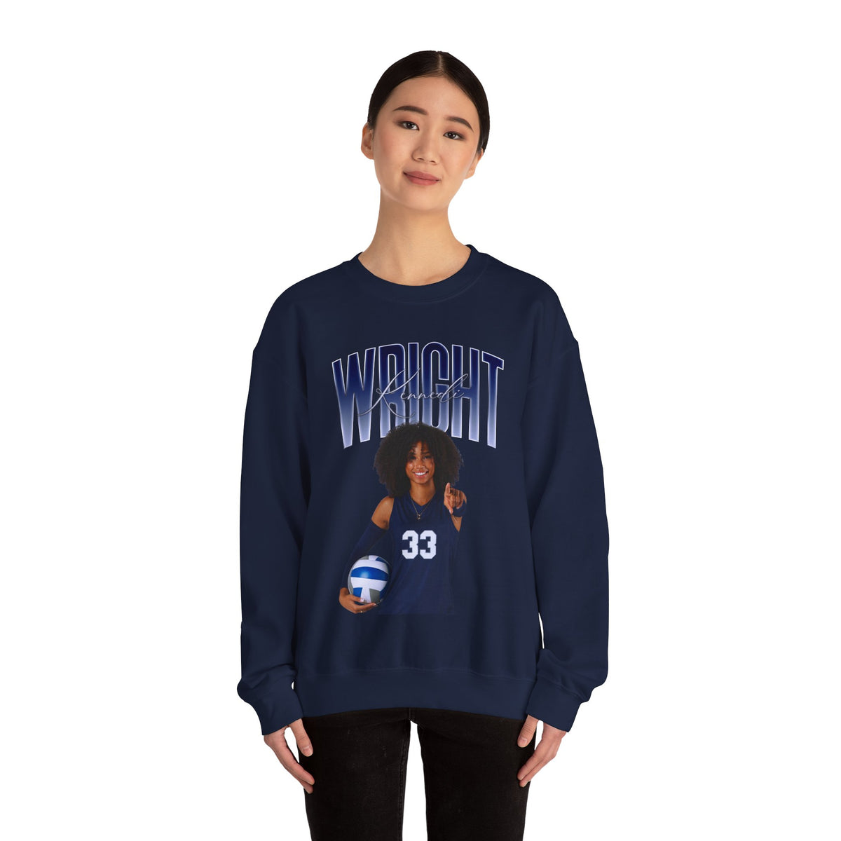 Kennedi Wright Athlete Glory Crewneck Sweatshirt
