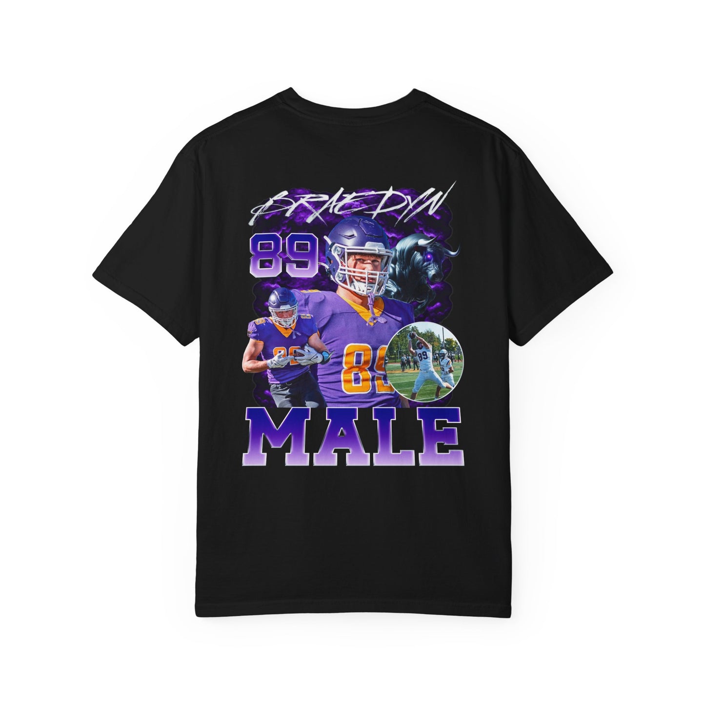 Braedyn Male Logo Front & Back Premium Tee