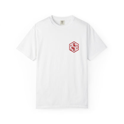 Rebecca Sierra-Burciaga Logo Front & Back Premium Tee