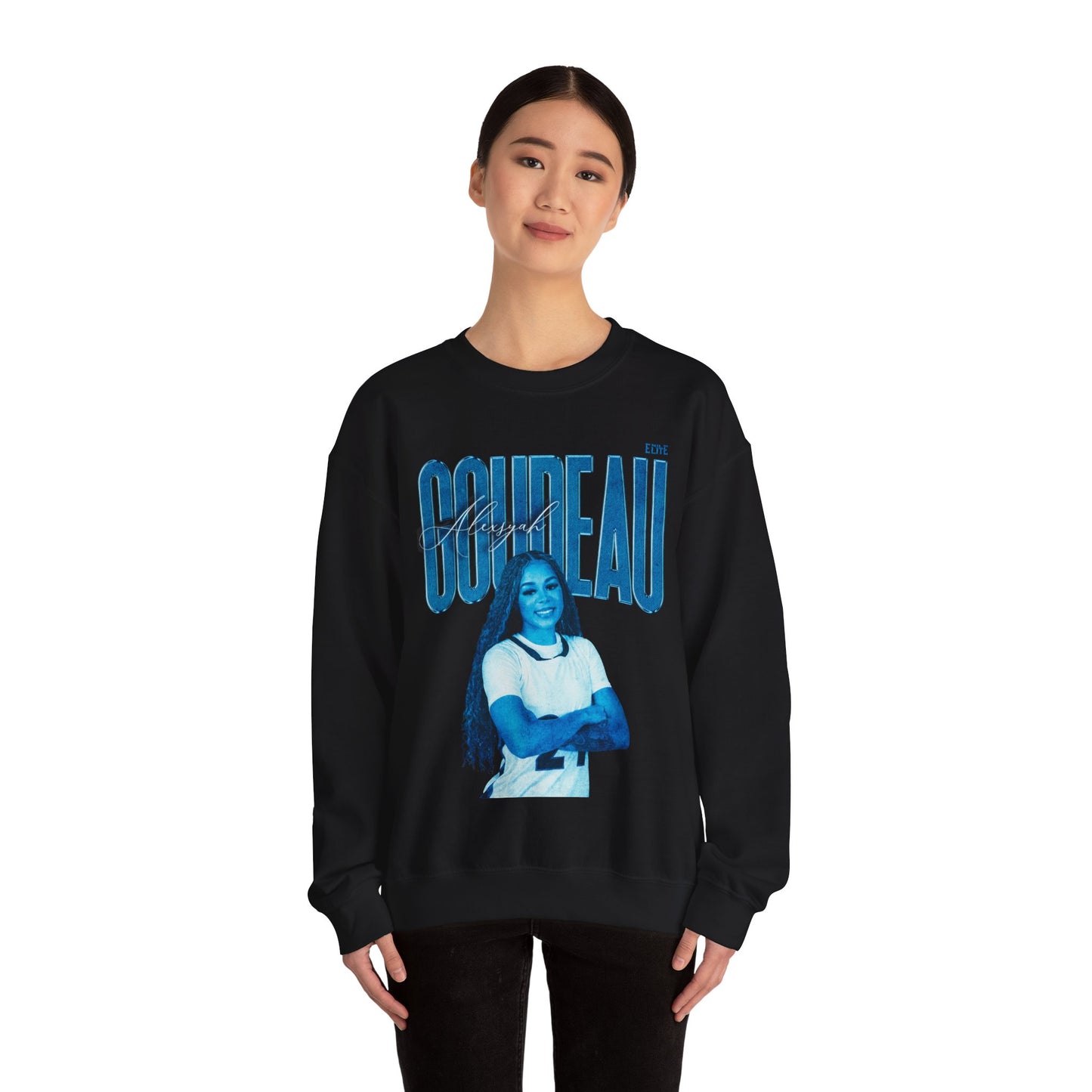 Alexsyah Goudeau Faded Glory Crewneck Sweatshirt