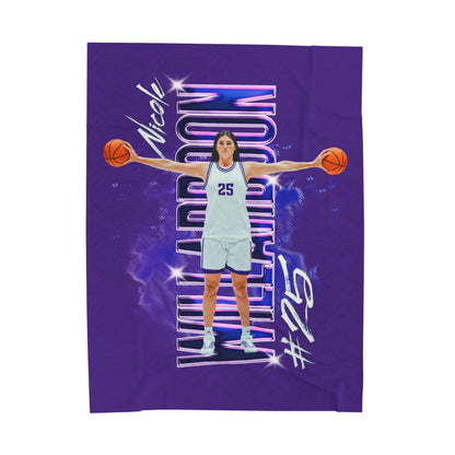 Nicole Willardson 60"-80" Plush Blanket