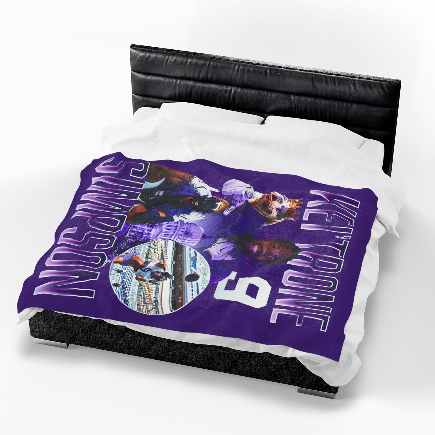Kei'Trone Simpson 60"-80" Plush Blanket