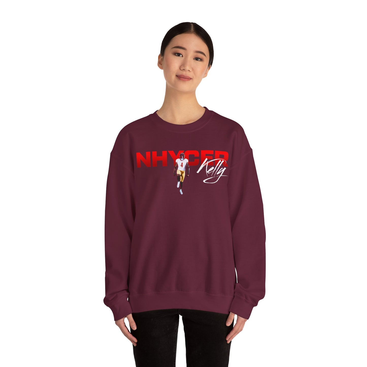 Nhycer Kelly Star Player Crewneck Sweatshirt