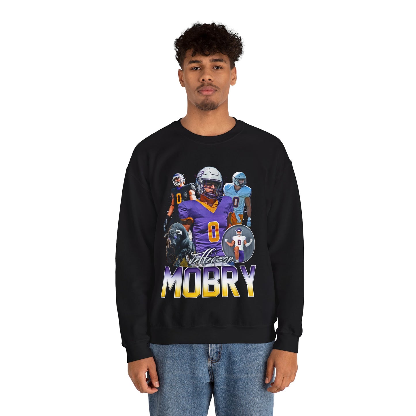 Jefferson Mobry Team Mascot Crewneck Sweatshirt