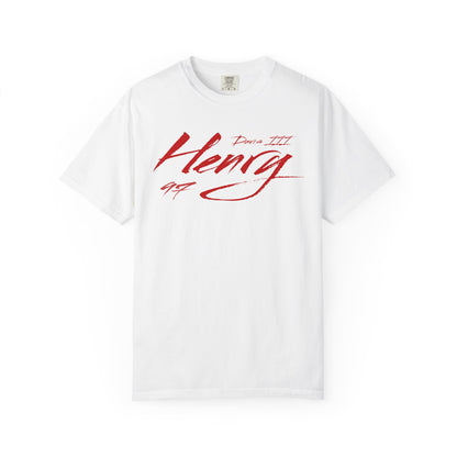 Henry Davis III Cursive Name & Number Premium Tee