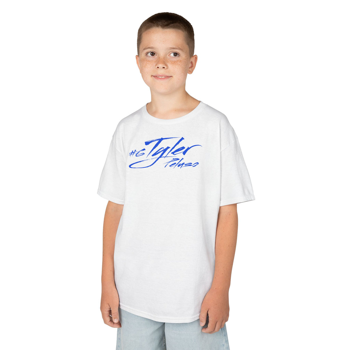 Tyler Peluso Cursive Kids Tee