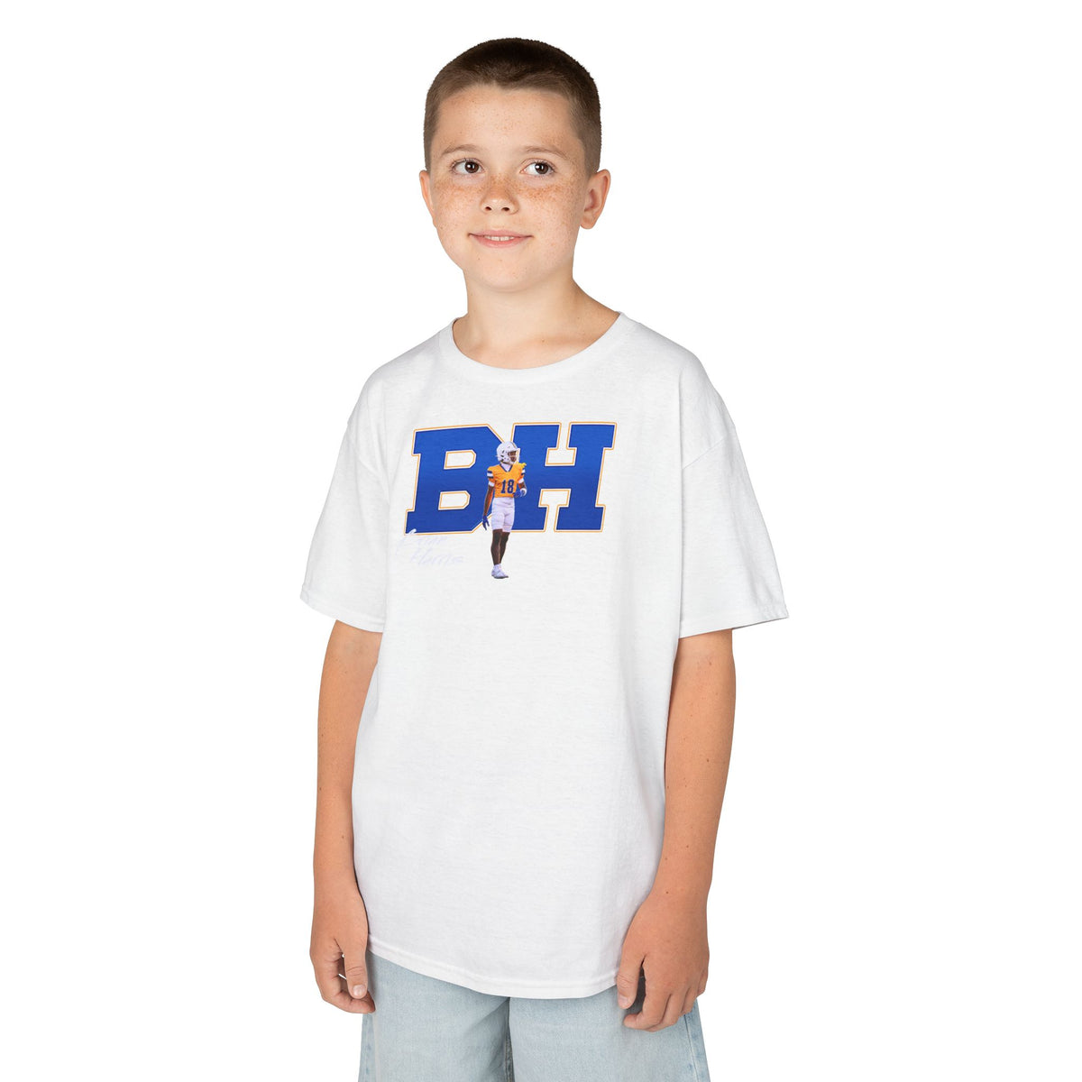 Brian Harris Big Initials Kids Tee