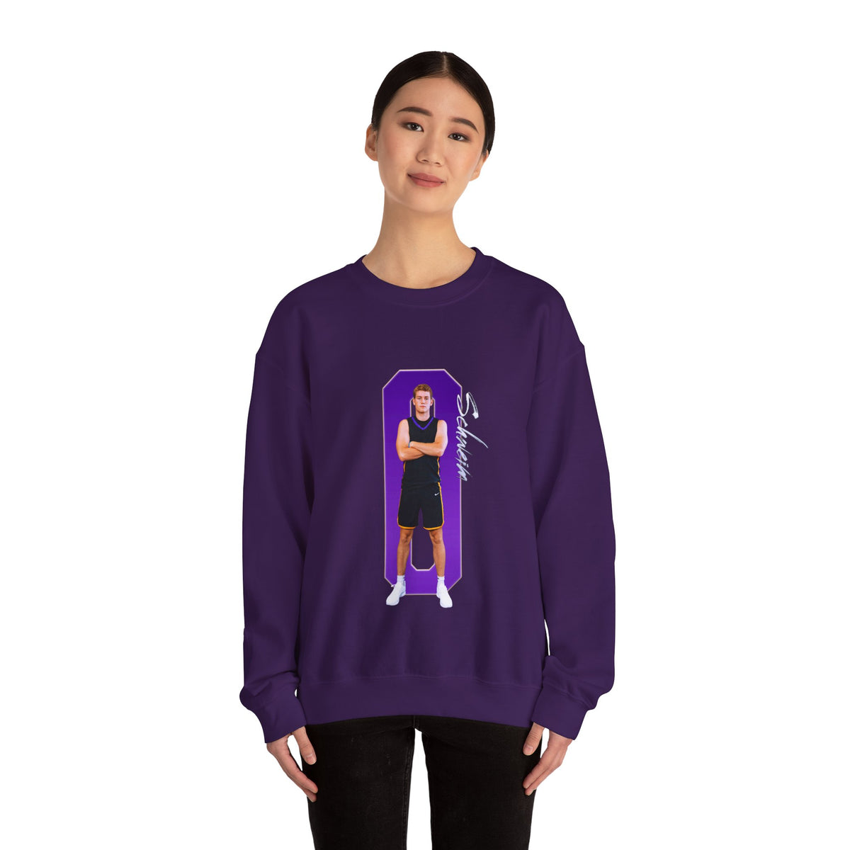 Carson Schweim Player Icon Number Crewneck Sweatshirt